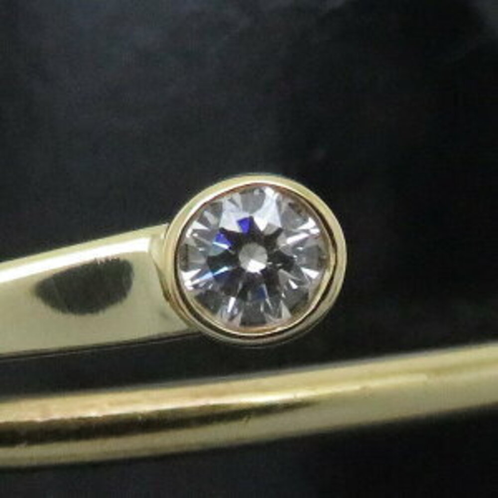 Tiffany Hook Bangle Bracelet Ruby Diamonds Yellow… - image 4